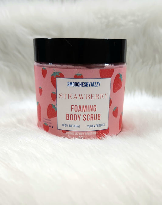 Strawberry Foaming Body Scrub